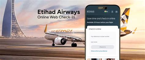 Etihad Airways Online web check-in Guide: Skip Airport Lines