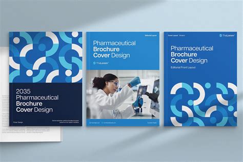 Modern Pharma Brochure Cover Template - BrandPacks