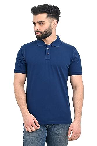 aarbee Men's Classic Fit Polo (aarbee_polo_HS_Denim_Medium) : Amazon.in ...