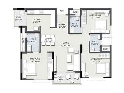 RMZ Millenia in Ulsoor Road, Bangalore: Price, Brochure, Floor Plan ...