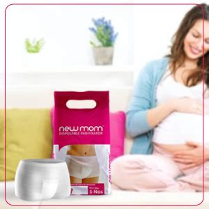 NewMom Disposable Pad Fixator - Pack of 5 (M (77-88 cm)) : Amazon.in ...