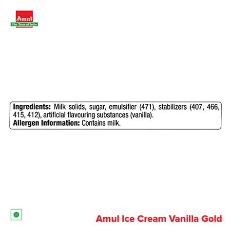 Buy Amul Ice Cream - Gold, Vanilla Online at Best Price of Rs 460 ...