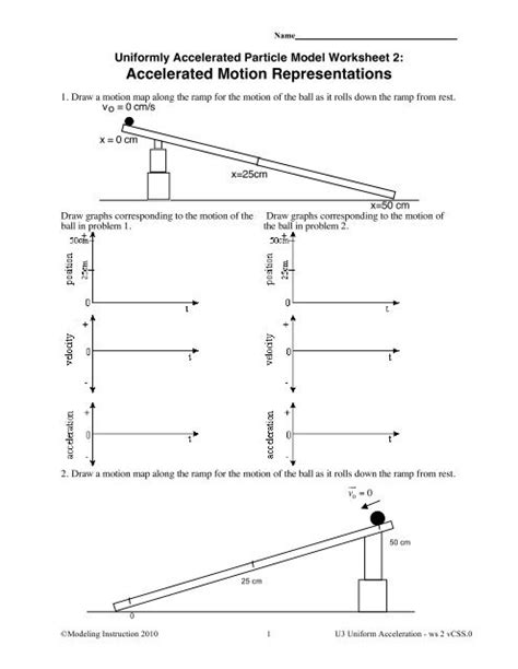 Image result for Acceleration Activity Worksheet