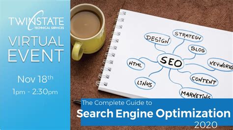 TSTS Virtual Event: The Complete Guide to SEO 2020 - 11/18/20 - TSTS