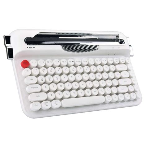 Xech Typewriter Wireless Keyboard (Unboxed - Brand Warranty)