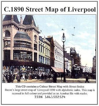 Buy Street Map of Liverpool c.1890 Book Online at Low Prices in India ...