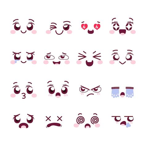 Facial expressions clipart Images - Free Download on Freepik