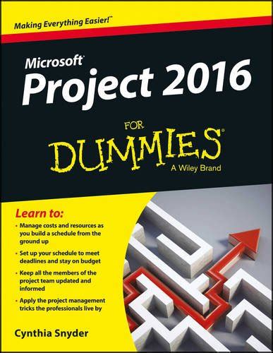 Buy Microsoft Project 2016 For Dummies Book Online at Low Prices in ...