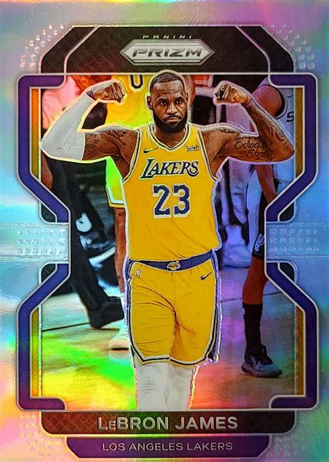 NBA Los Angeles Lakers 2021-22 Panini Prizm Single Card Silver Holo ...