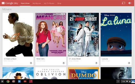 Google Play Movies & TV - Chrome Web Store