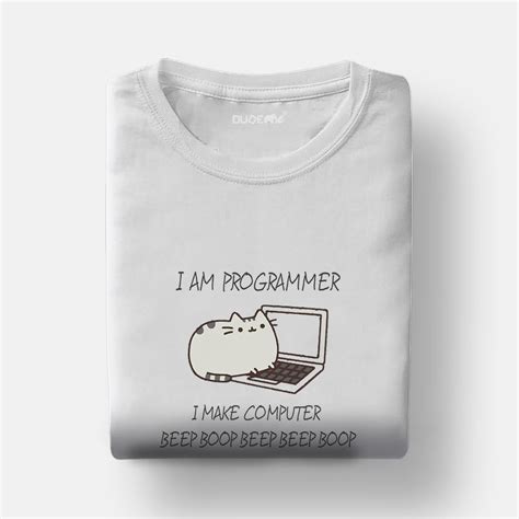 Beep Boop Beep Programmer Half Sleeve Unisex Geek T-Shirt – Dudeme