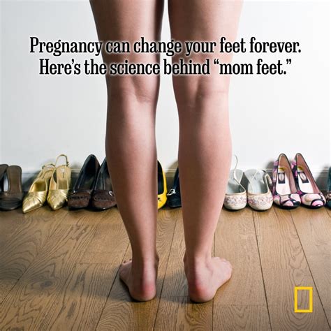 National Geographic | Gait changes, fallen arches, bunions, a whole new shoe size—many women ...
