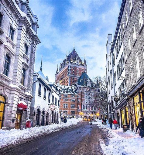 Quebec City Winter
