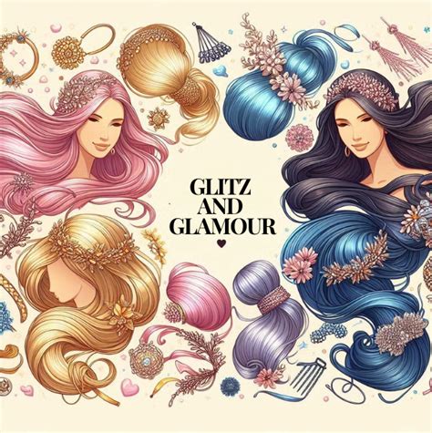 Glitz and Glamour | Exquisite Hair Accessories, Kids Extensions & More ...