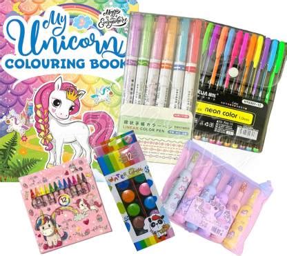 Flipkart.com | Urban Festivities 6 Pcs Stationery Coloring Book Set for ...