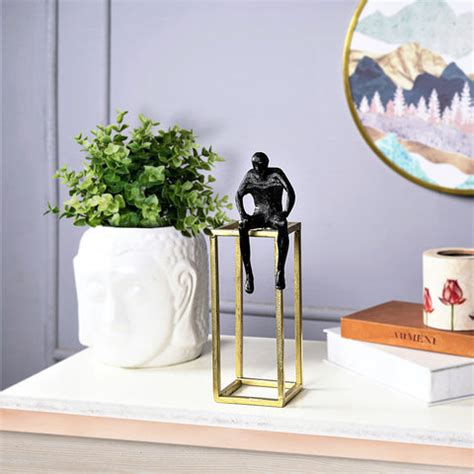 Modern Art The Thinker Table Accent – The Artment