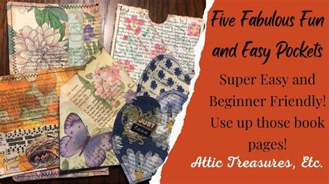 Image result for Altered Book of Pockets Tutorial Junk Journal