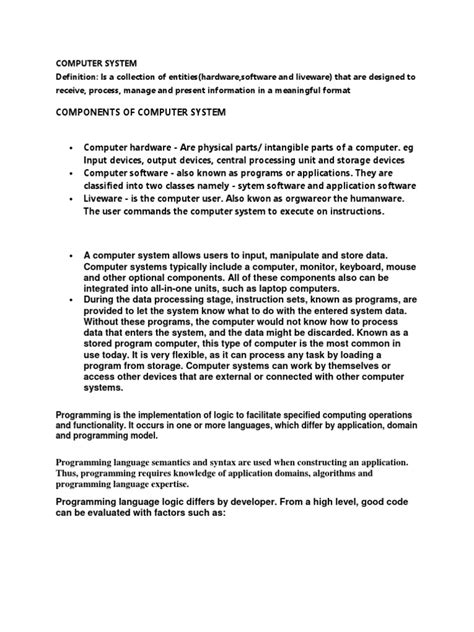 Image result for Computer System Software PDF