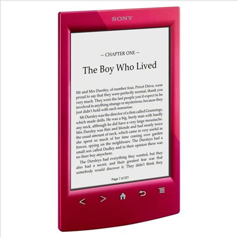 Image result for Sony eBook-Reader Red