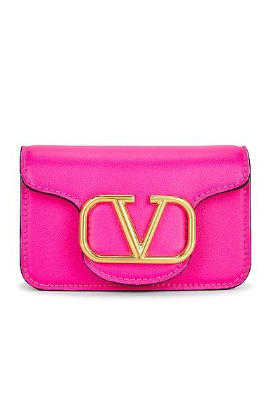 Valentino Garavani Loco Micro Shoulder Bag in Pink | FWRD