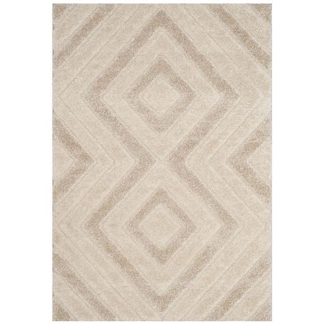 Safavieh Memphis Gaines 8 X 10 (ft) Beige Indoor Geometric Area Rug in ...