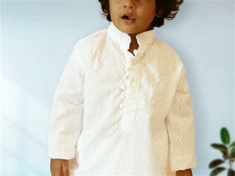 Buy EMBROIDERED KURTA PYJAMA for Boys Cotton Kurta Pyjama for Online in ...
