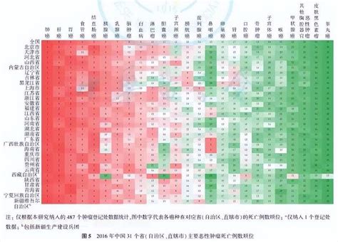 中国癌症地图出炉：各省哪种癌症高发？这五种癌要多警惕