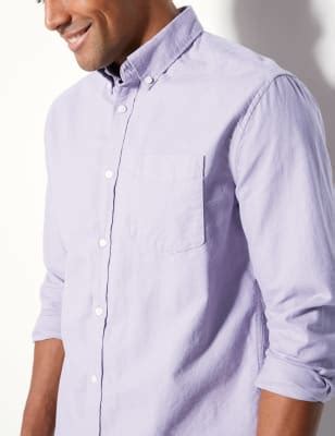 Pure Cotton Oxford Shirt