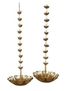 Buy Hanging Lotus Cut Urli | Lotus Shaped Hanging Urli Pot for Floating ...