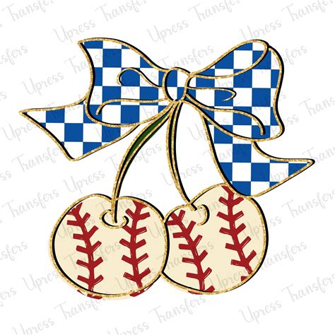 Baseball Cherries – U Press Transfers