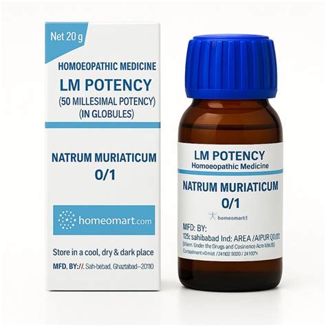 Homeopathy Natrum Muriaticum LM Potency Homeopathy Dilution – Homeomart
