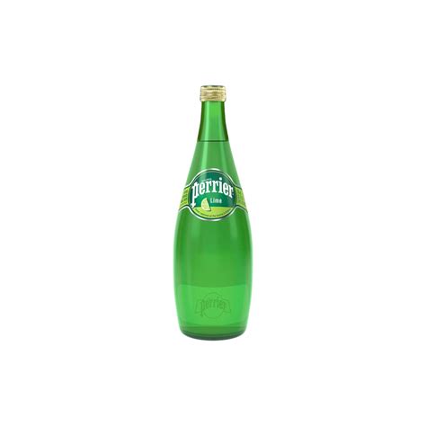 PERRIER Lime Flavored Sparkling Mineral Water 750ml (glass bottle ...
