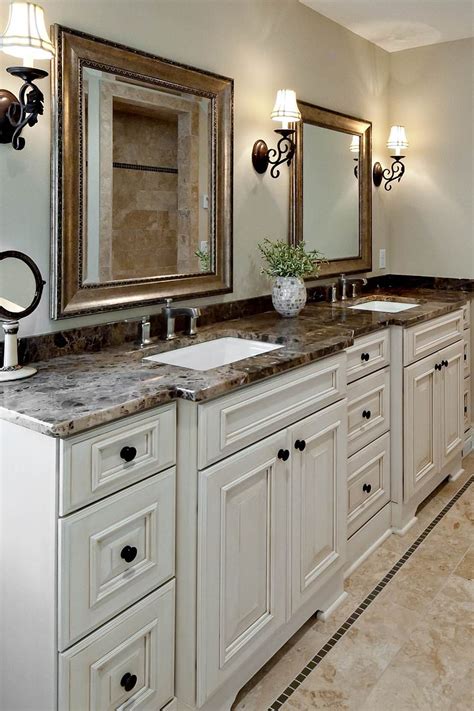 22+ Top Bathroom Vanity Countertops Design Ideas | Bathroom vanity tops ...