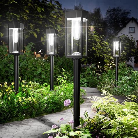 Extra Bright Solar Path Lights Larger Bright Solar Lights For Outside,