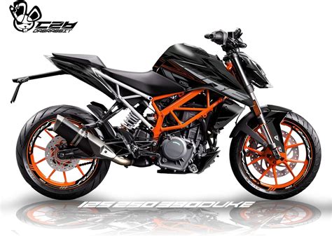 Dabrabbit Matte Graphic Decal Kit for KTM 390, 250, 125 Duke - India | Ubuy