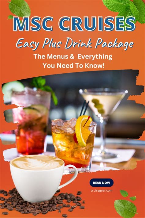 MSC DRINK Packages & Prices - Is it Worth it? UPDATED - Easy Plus, Easy ...