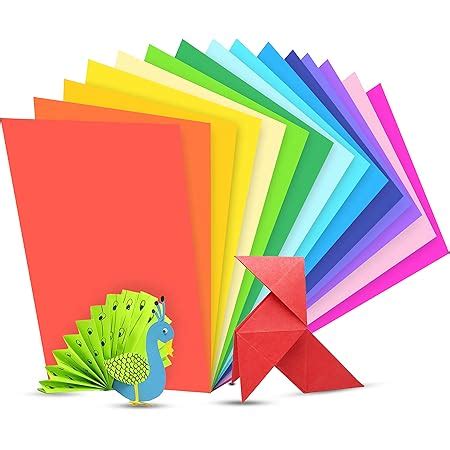 OFIXO 100 pcs Color Sheets (10 Sheets each color ) Copy Printing Papers ...