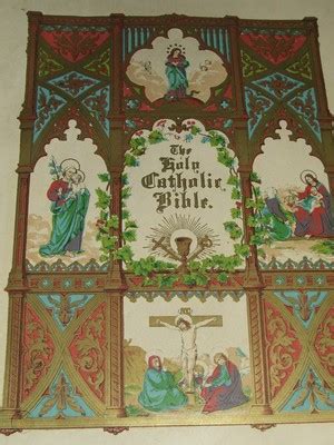 Image result for Catholic Douay-Rheims Gothic