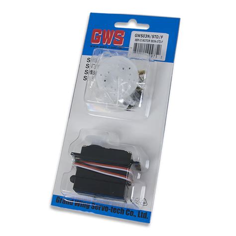 GWS Servo: S03TXF STD – MGSL