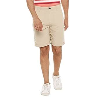 Byford By Pantaloons Men's Regular Fit Shorts (110037552_Natural_36 ...