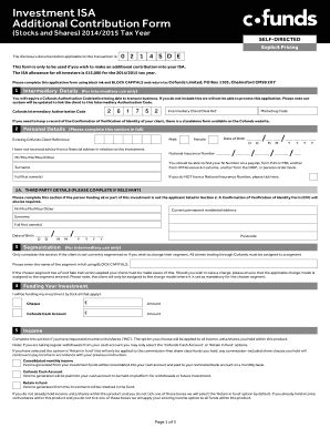 Fillable Online This form is only to be used if you wish to make an ...