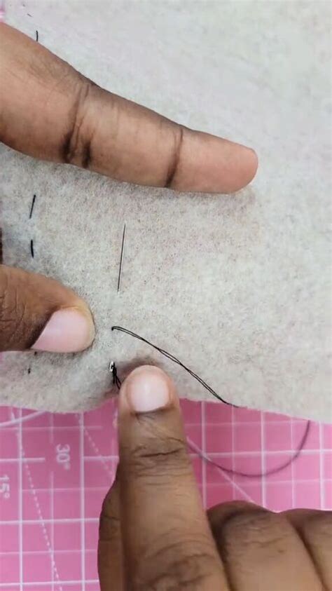 Image result for How to Hand Stitch Tutorial