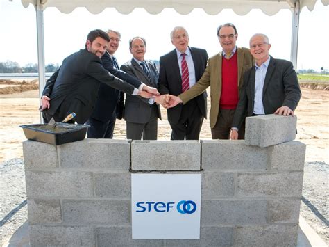 STEF pose la première pierre de sa nouvelle plate-forme en Bretagne ...