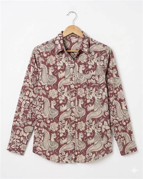 Pink Peacock Full Sleeves Unisex Shirt – New Leaf