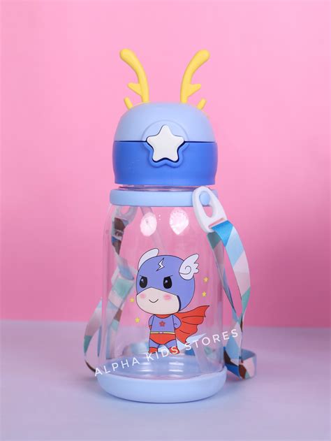 Budget-Friendly Horn Cap Water Bottle – Cute, Fun & Easy to Carry! 🍼🦄 ...
