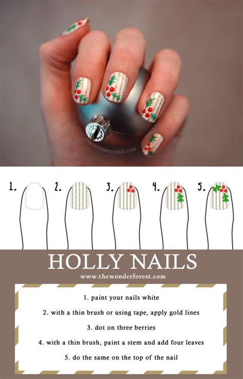 Image result for Holiday Nail Tutorial