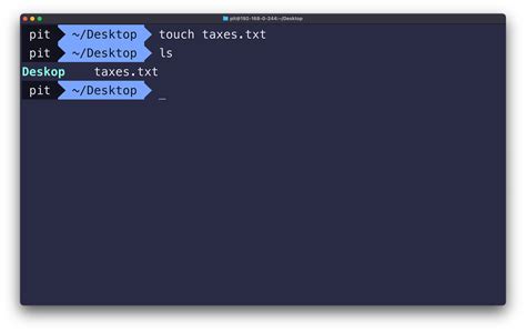 Image result for Mac OS Terminal LS