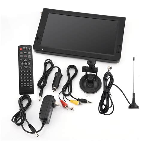 Portable Hd Television Portable Television With 10'' Digital Television ATSC Portable TV 1080P ...
