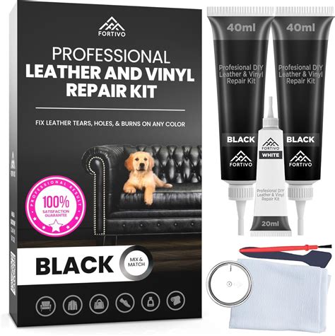 Amazon.com: Professional Black Leather Repair Kit for Furniture ...