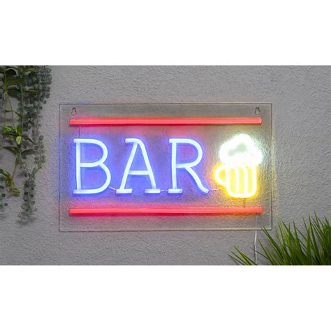 Neon Bar Signs The Range at Lewis Bonnett blog